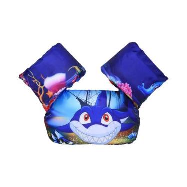 Imagem de Colete Salva-Vidas Infantil De Desenho Animado Com Mangas, Boia De Nat