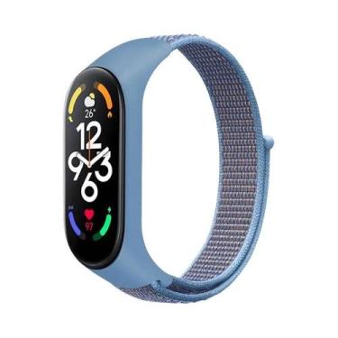 Imagem de Pulseira De Nylon Sport Loop Para Xiaomi Mi Band 7 6 5 4 3 - Substitui