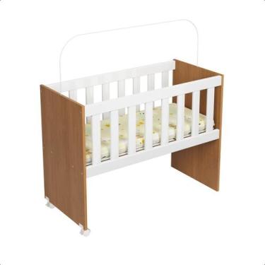 Imagem de Mini Berço Moises 2 em 1 com Colchão Compacto para Bebê - RP Online, B