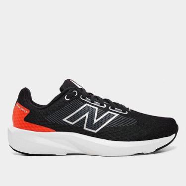 Imagem de Tênis New Balance 413V3 Masculino, Preto, Vermelho, 38