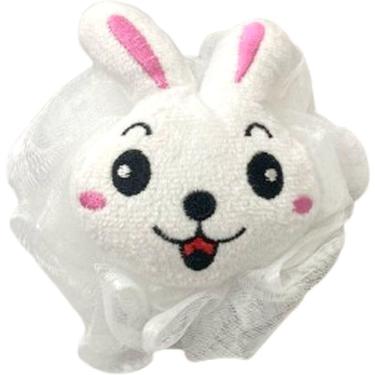 Imagem de Esponja De Banho Infantil 10cm 100%poliéster Branco