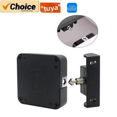 Imagem de Fechadura Inteligente Oculta Tuya Com Controle Por Aplicativo NFC IC S