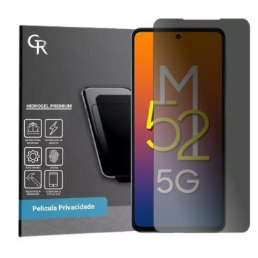 Imagem de Película Hidrogel Privacidade Para Samsung Galaxy M52 - Global Revolut