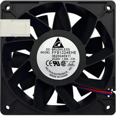 Imagem de Cooler FFB1224EHE-F00 24V 1.50A 36W 3L 3P 120X120X38MM B2 - Delta Elet