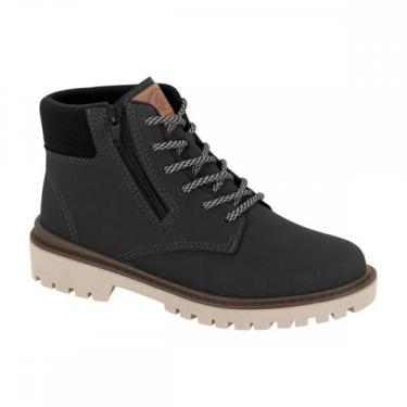 Imagem de Bota Molekinho 2817.126.29283 Coturno Infantil, Preto, 32