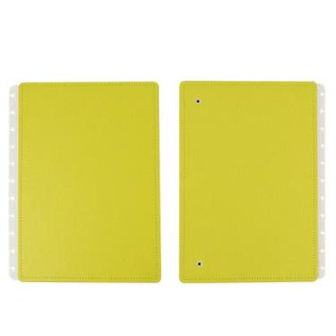 Imagem de Capa e Contracapa Caderno Inteligente Grande All - Cores, Amarelo