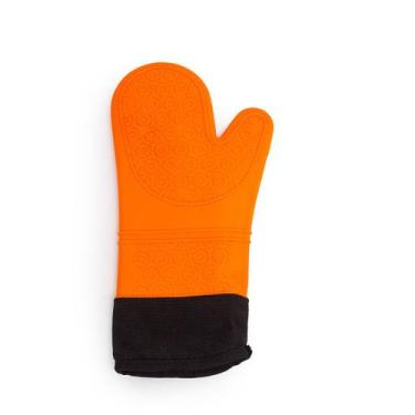 Imagem de Luva termica de silicone para forno panela de cozinha - MORI, LARANJA