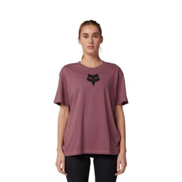 Imagem de Camiseta Fox Feminina Fox Head Verde, 3, Roxo, 2G
