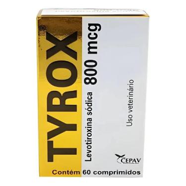 Imagem de Tyrox Repositor Hormonal Cepav 800mcg - 60 Comprimidos Sabor:sem, sem
