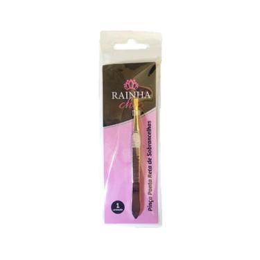 Imagem de Pinça Ponta Reta para Designer de Sobrancelhas - Rainha Chic