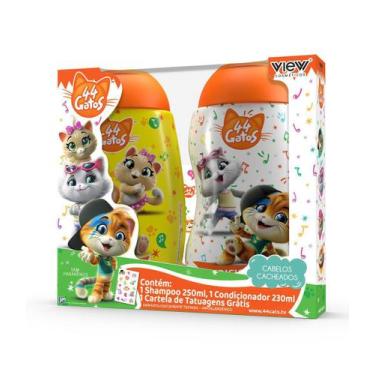 Imagem de Kit Shampoo Condicionador Infantil 44 Gatos Tattoo Buffycats - View Co