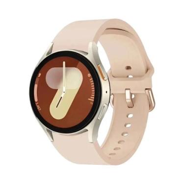 Imagem de Pulseira De Silicone Para Samsung Galaxy Watch 40mm 44mm 45mm Sem Espa