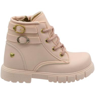 Imagem de Bota Coturno Infantil Grugui Fivelas Baby Menina