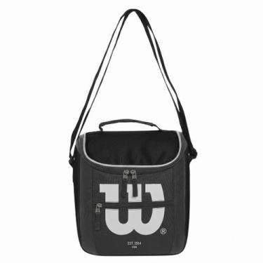 Imagem de Bolsa Tiracolo 7,5 Litros 100% Poliéster Wilson Preto