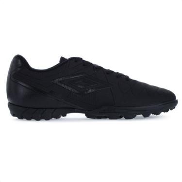 Imagem de Chuteira Umbro Society Attak Eternal Preta - Masculina, 44, Preto