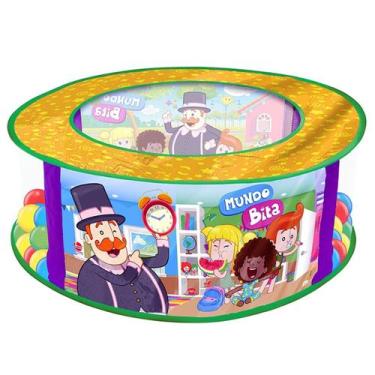Imagem de Piscina De Bolinhas C/ 100 Bolinhas Mundo Bita - Líder Brinquedos