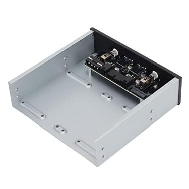 Imagem de Adaptador de painel frontal USB, 2 portas USB3.0 estável, confiável, duradouro, conector do painel frontal para alternância de vários sistemas para expansão de energia para suporte de disco(PH7)