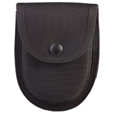 Imagem de Uncle Mike's Sentinel Capa de algema única Sentinel Capa de algema única Preto Moldado Nylon, Cartão 89068