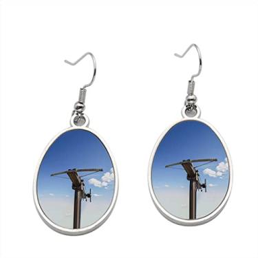 Imagem de Brincos de balanço e catapultas com armas de cerco medievais – Brincos pendentes para meninas – Presente de festa de aniversário dos namorados