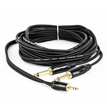 Imagem de Cabo Adaptador P2 Estereo Para 2 P10 Mono - 1,8 Metro