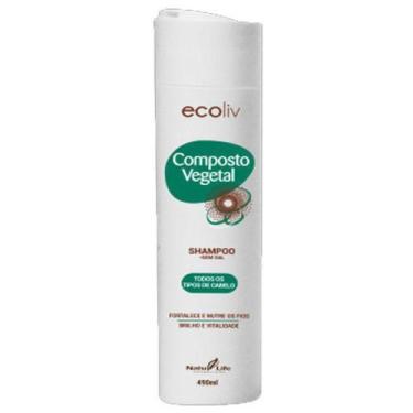 Imagem de Shampoo Composto Vegetal Ecoliv Natu Life 490ml