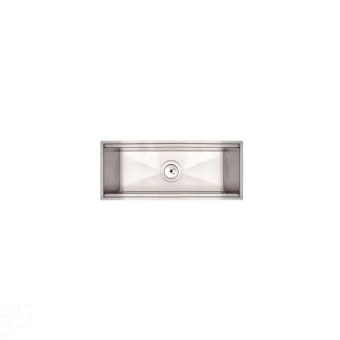 Imagem de Escorredor Úmido Tramontina 45x18cm para Sobrepor em Aço Inox com Acabamento Scotch Brite Tramontina