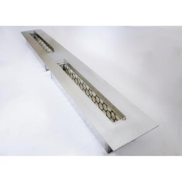 Imagem de Queimador Lareira Ecológica A Álcool Ou Etanol 120Cm