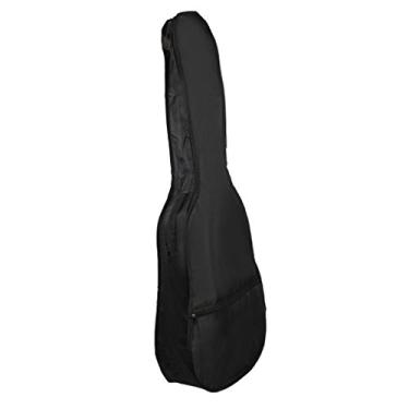 Imagem de Generic Bolsa de armazenamento preta à prova d'água para instrumento musical de guitarra de 96 cm