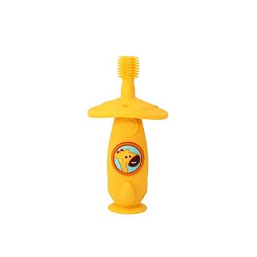 Imagem de Escova Massageadora Girafa, Marcus e Marcus, Amarelo