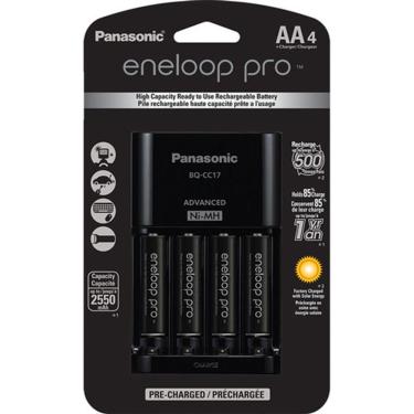 Imagem de Bateria Eneloop Pro Recarregaveis Panasonic (2550mAh, Kit com 4)