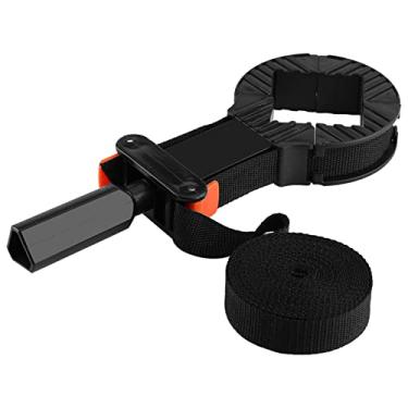 Imagem de Suporte de al?a de bra?adeira de moldura de madeira para bra?adeira de al?a de imagem,bra?adeira de cinto multifuncional Canto ajust¨¢vel 4 garras Suporte de moldura de quadro bra?adeira de faixa,