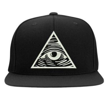 Imagem de Boné Bordado - Olho Que Tudo Vê Illuminati Piramide - Hipercap