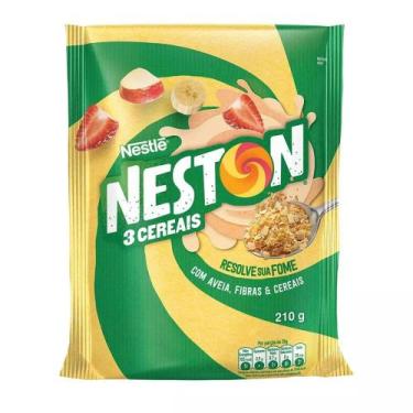 Imagem de Cereal Em Flocos 3 Cereais Neston Nestlé 210G.