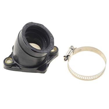 Imagem de GOOFIT Tubo coletor de admissão Carbrutor de 28 mm para motocicleta LC200cc 250cc Scooter Bike ATV Quad Mopeds Motocicleta
