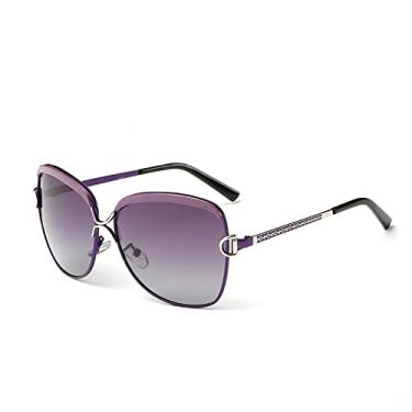 Imagem de Óculos de sol grandes Óculos de sol polarizados Óculos de condução Óculos de sol clássicos femininos Feminilidade, 3, tamanho único