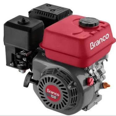 Imagem de  Motor 4 Tempos à Gasolina B4T 13HP Partida Manual Branco