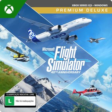 Imagem de Giftcard Xbox Flight Sim 40 Anniv Premium Deluxe