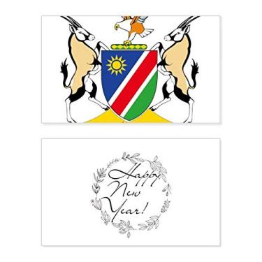 Imagem de Cartão de felicitações The Republic Namibia Africa Country Ano Novo Festival Bless Message Present