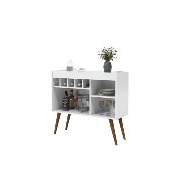 Imagem de Aparador Adega New Odin Branco - EJ Móveis