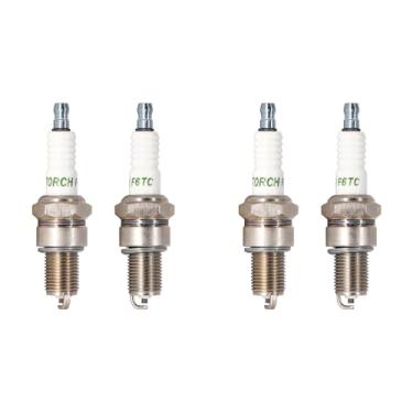 Imagem de TORCH Vela de ignição F6TC Substituir para NGK BP6ES, Bosch W6D, CHAMPION N9YC, Denso W20EP, OEM para Geradores