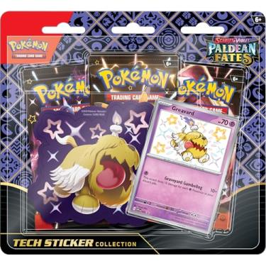 Imagem de Pokemon: Scarlet & Violet: Paldean Fates Tech Sticker Collection (Random)