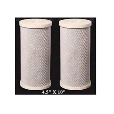 Imagem de CFS Pacote com 2 cartuchos de filtro de água resistentes de carbono/sedimento compatíveis com modelos GE FXHTC, RFC-BBSA – Remove mau gosto e odor – Cartucho de filtro de substituição para toda a casa