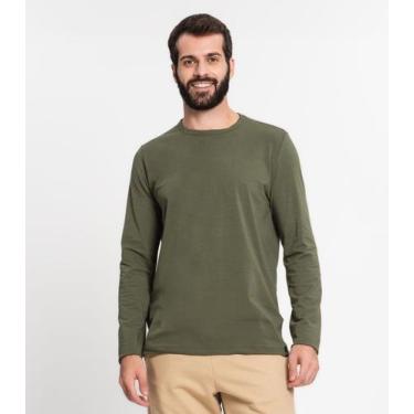 Imagem de Camiseta Manga Longa Masculina Kohmar Verde