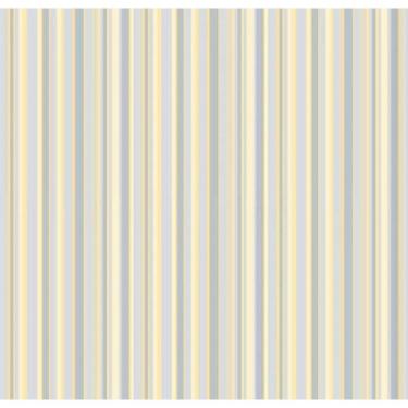 Imagem de Papel de Parede Safari Friends Listrado Amarelo SF6214