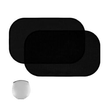Imagem de Ohleats 2 peças de persianas de janela de carro, 53 x 35 cm, bloqueador solar de janela lateral para bebês, protetor solar com proteção contra raios UV contra o calor brilhante para seu filho,