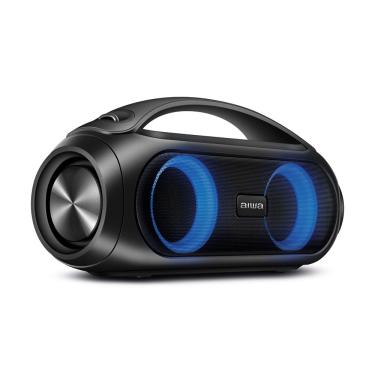 Imagem de Caixa de Som Boombox aiwa Bluetooth IPX5, Luzes Multicores, com alça - AWS-BBS-02-A