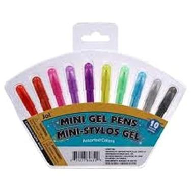 Imagem de Jot Mini canetas de gel, pacote com 10 unidades