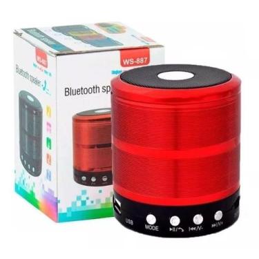 Imagem de Mini Caixa De Som Alto Falante Portátil Bluetooth Potente Fm - IMP