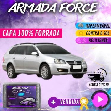 Imagem de Capa Cobrir Carro JETTA PERUA 100% Forrada Armada Force 100% Impermeáv