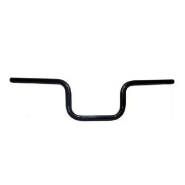 Imagem de Guidão Moto Factor 125 150 Fazer 150 Preto Fosco Yamaha Com Rosca Inte